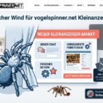 Frischer Wind für unseren Kleinanzeigen-Bereich auf vogelspinner.net!
